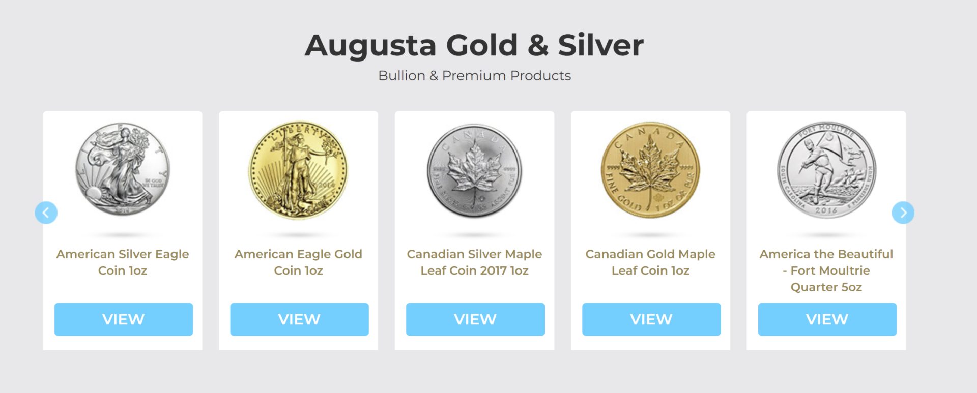 Gold and Silver Bullions